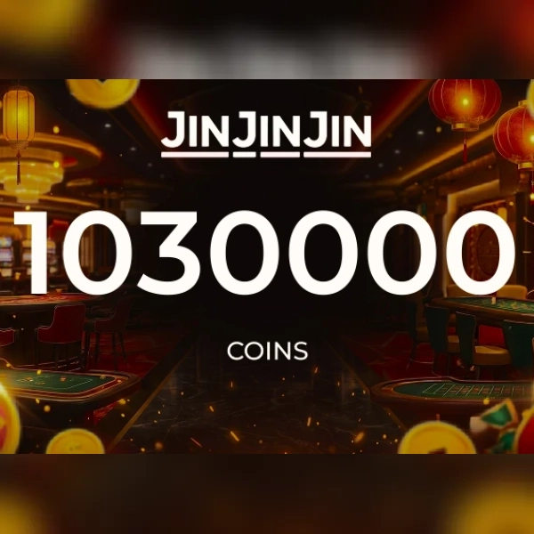 JinJinJin - 1,030,000 Coins Direct Top-Up - GLOBAL