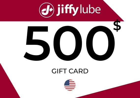 Jiffy Lube Gift Card 500 USD