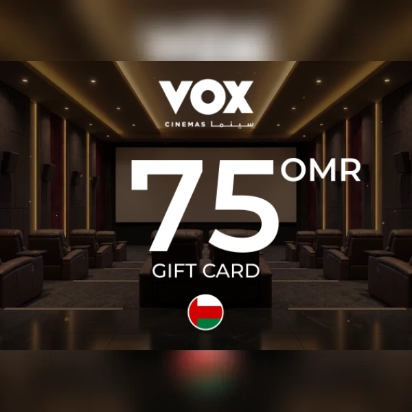 VOX Cinemas Gift Card 75 OMR Key - OMAN
