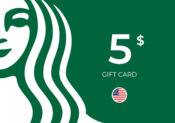 Starbucks Gift Card 5 USD