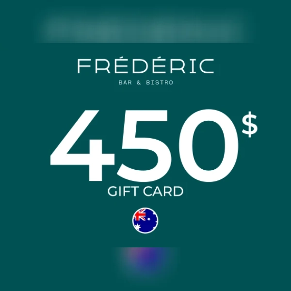 Frederic Gift Card 450 AUD Key - AUSTRALIA