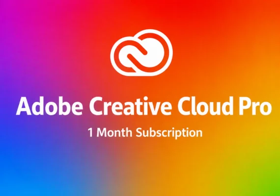 Adobe Creative Cloud Pro - 1 Month Subscription 