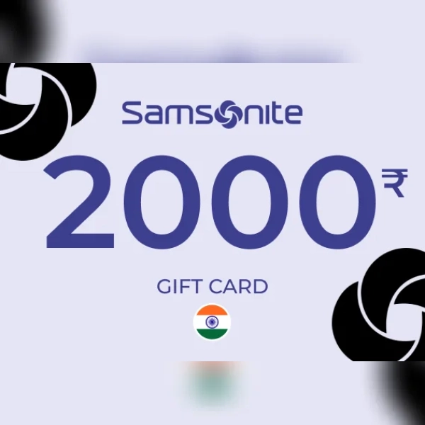 Samsonite Gift Card 2000 INR Key - INDIA