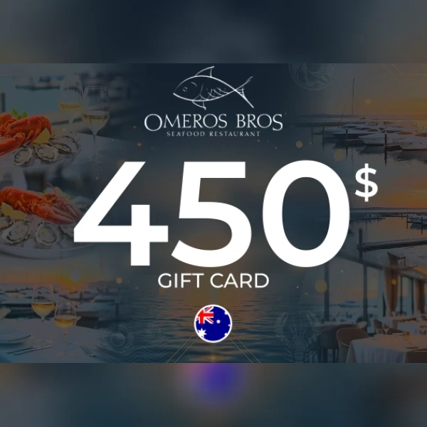 Omeros Bros Gift Card 450 AUD Key - AUSTRALIA