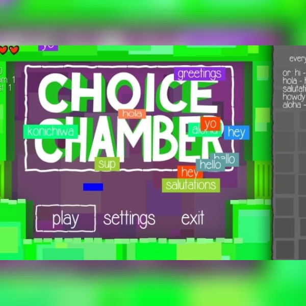 Choice Chamber (PC) Steam Key - GLOBAL