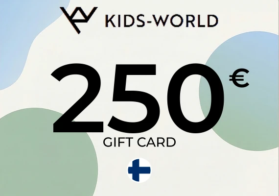 Kids-world Gift card 250 EUR