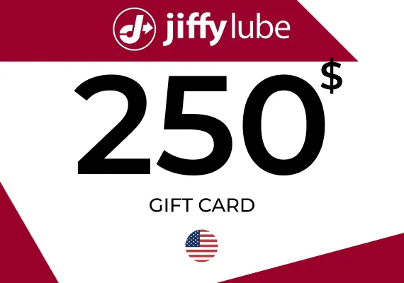 Jiffy Lube Gift Card 250 USD