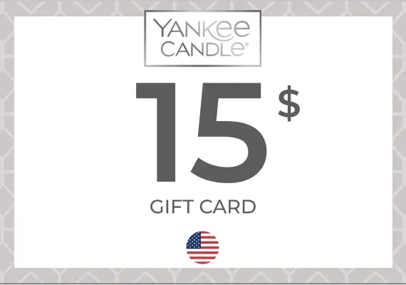 Yankee Candle Gift Card 15 USD