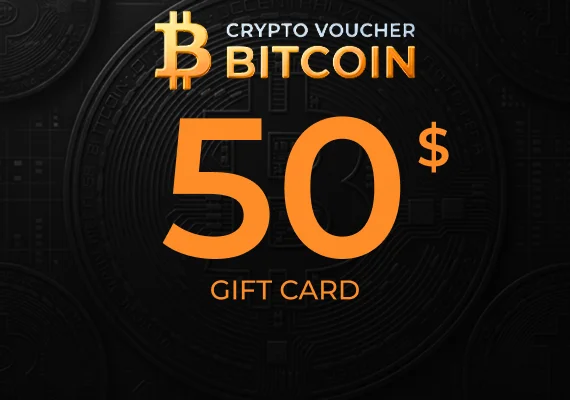 Crypto Voucher Bitcoin (BTC) 50 USD