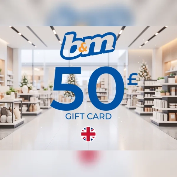 B&M Gift Card 50 GBP Key - UNITED KINGDOM