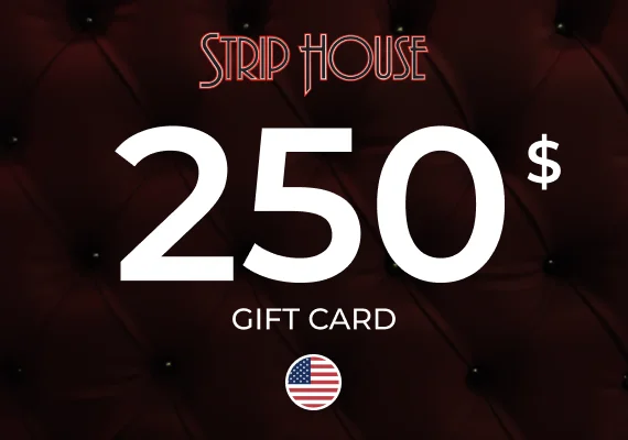 Strip House Gift Card 250 USD
