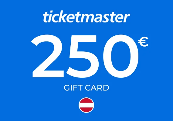 Ticketmaster Gift Card 250 EUR