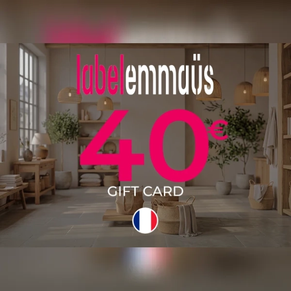 Label Emmaüs Gift Card 40 EUR Key - FRANCE