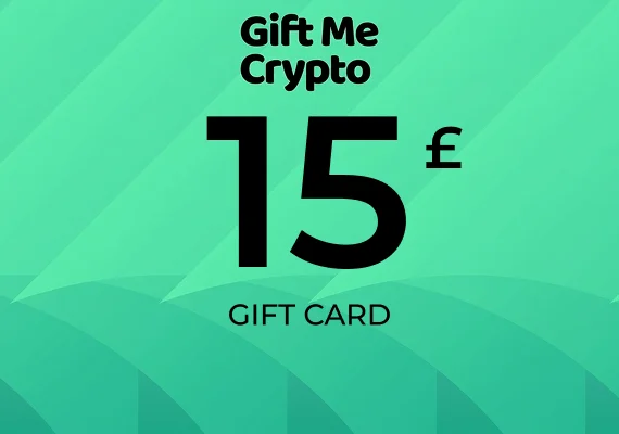 Gift Me Crypto Gift Card 15 GBP