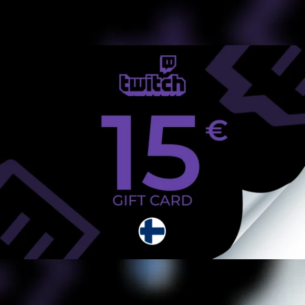 Twitch Gift Card 15 EUR Key - FINLAND