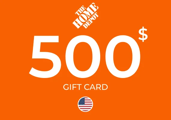The Home Depot Gift Card 500 USD