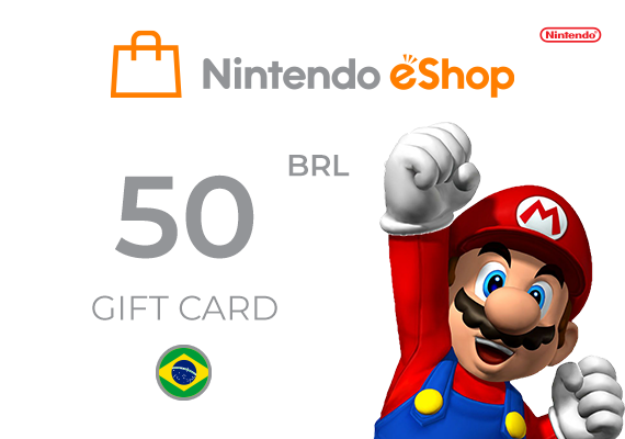 Nintendo eShop Card 50 BRL - Brazil