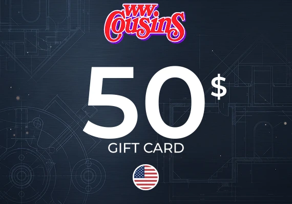 W.W. Cousins Gift Card 50 USD 