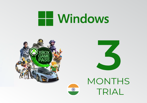 Xbox Game Pass for PC 3 Months Trial (IND, MYS, PHL, SGP, THA, VNM)