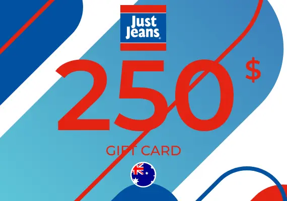 Just Jeans Gift Card 250 AUD
