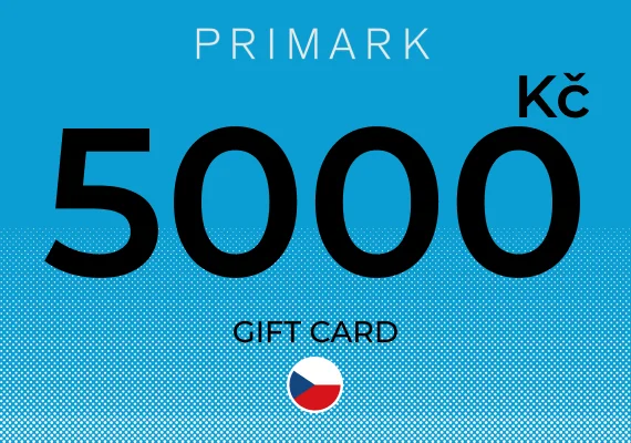 Primark Gift Card 5000 CZK