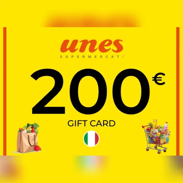Unes Gift Card 200 EUR Key - ITALY
