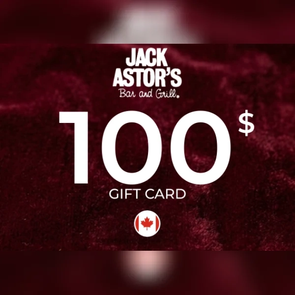 Jack Astor's Bar and Grill Gift Card 100 CAD Key - CANADA