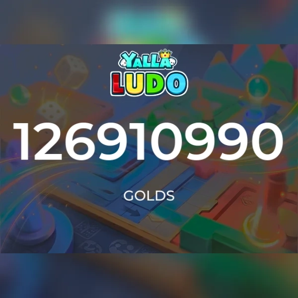 Yalla Ludo - 126,910,990 Gold (INT) Direct Top-Up - GLOBAL