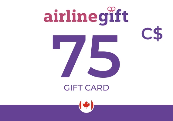 AirlineGift Gift Card 75 CAD