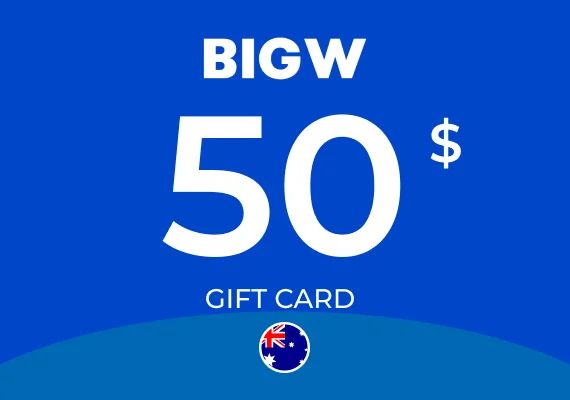 BIG W Gift Card 50 AUD