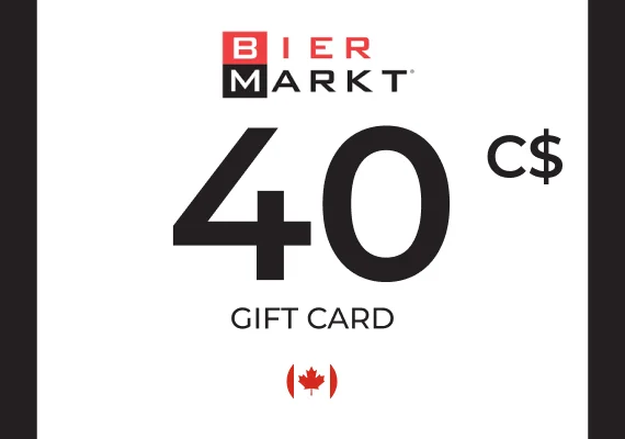 Bier Markt Gift Card 40 CAD Key - Canada