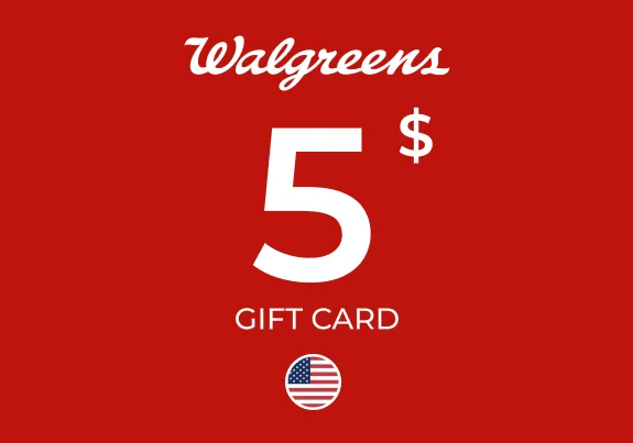 Walgreens Gift Card 5 USD