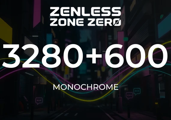 Zenless Zone Zero - 3280 + 600 Monochrome