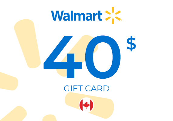 Walmart Gift Card 40 CAD