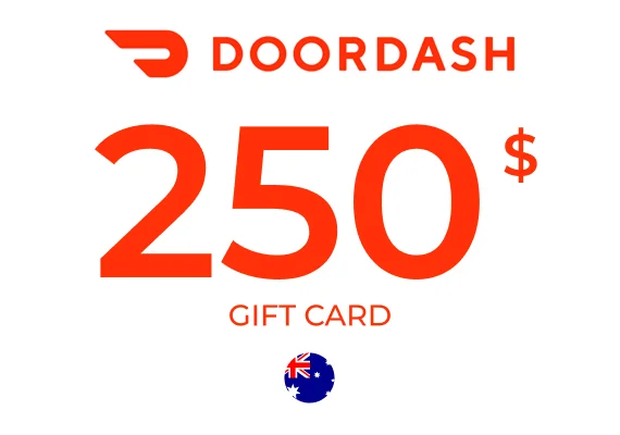 DoorDash Gift Card 250 AUD