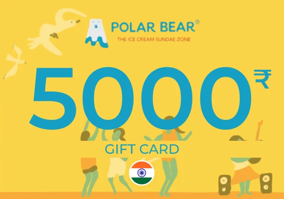 Polar Bear Gift Card 5000 INR