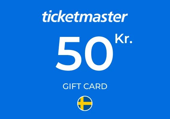 Ticketmaster Gift Card 50 SEK