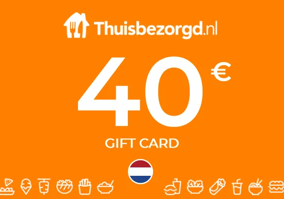 Thuisbezorgd Gift Card 40 EUR Key - NETHERLANDS