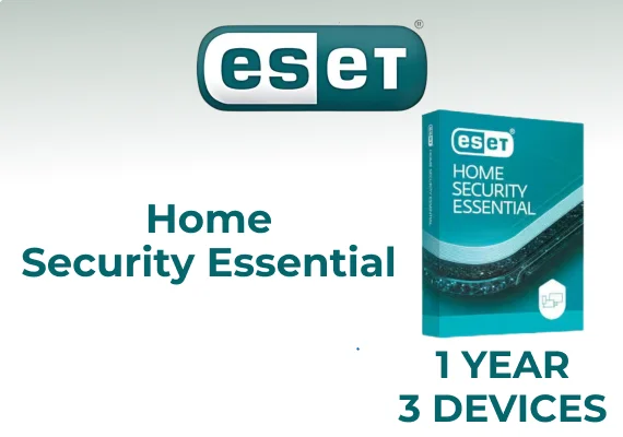 ESET Home Security Essential (1 Year / 3 Devices)