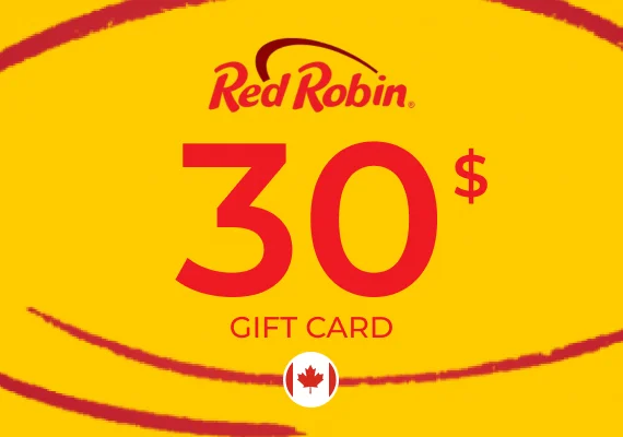Red Robin Gift Card 30 CAD