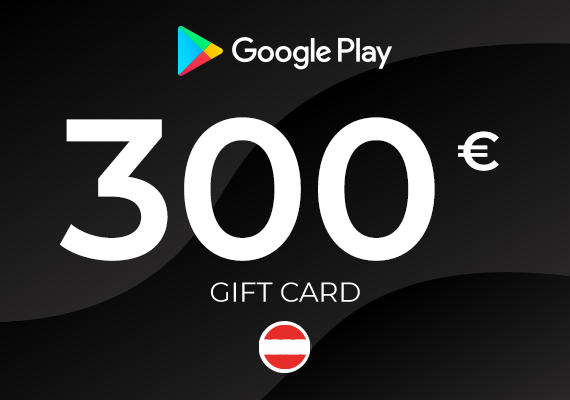 Google Play Gift Card 300 EUR Key - AUSTRIA