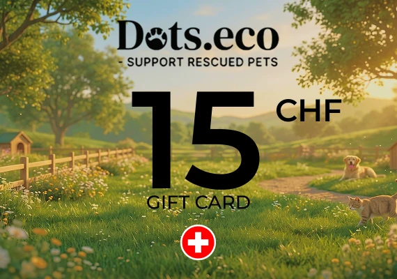 Dots.eco - Support Rescued Pets Gift Card 15 CHF