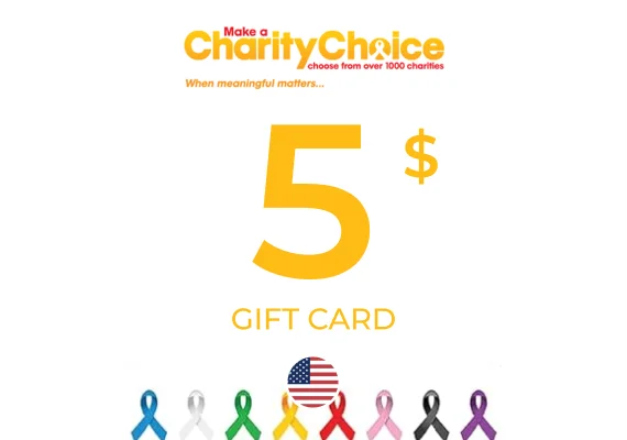 Charity Choice Gift Card 5 USD