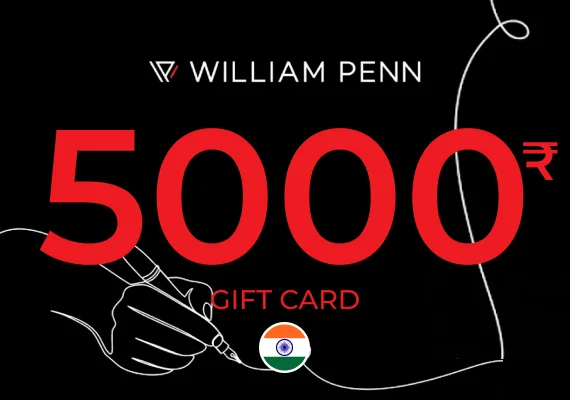 William Penn Gift Card 5000 INR
