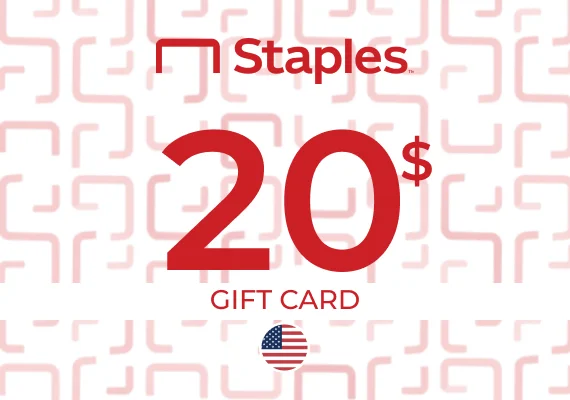 Staples Gift Card 20 USD