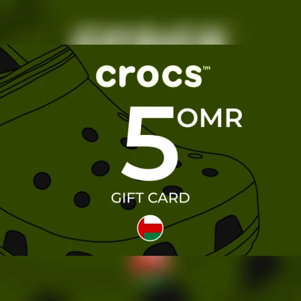 Crocs Gift Card 5 OMR Key - OMAN