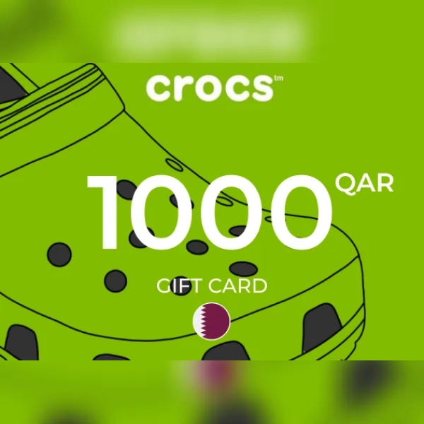 Crocs Gift Card 1000 QAR Key - QATAR