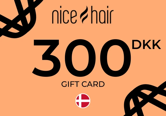 NiceHair.dk Gift Card 300 DKK
