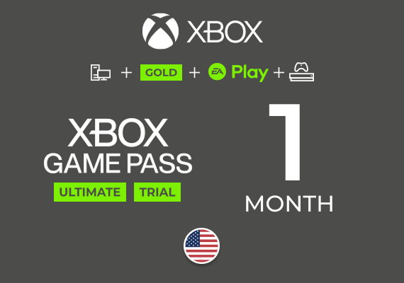 Xbox Game Pass Ultimate - 1 Month Trial Xbox Game Pass Ultimate - 1 Month Trial