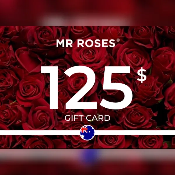 Mr Roses Gift Card 125 AUD Key - AUSTRALIA